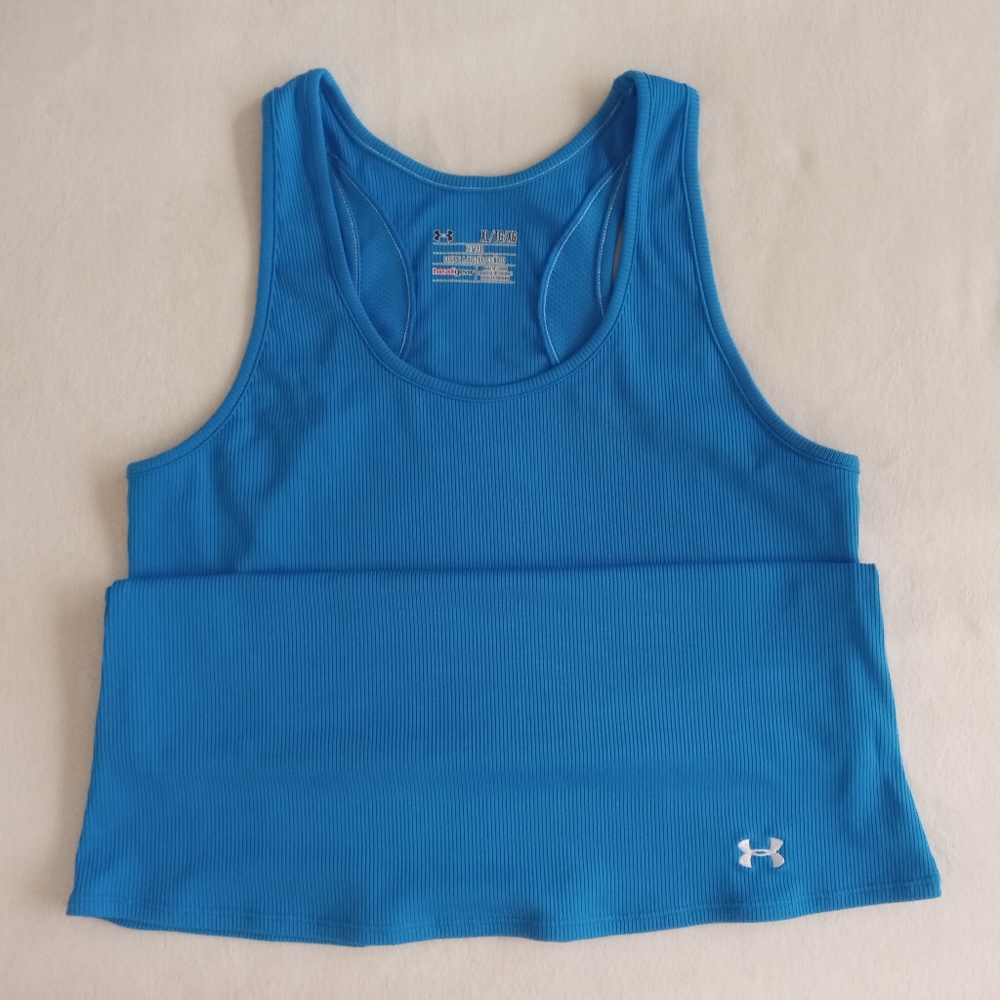 Under Armour Racerback Ribbed Tank Top Size XL